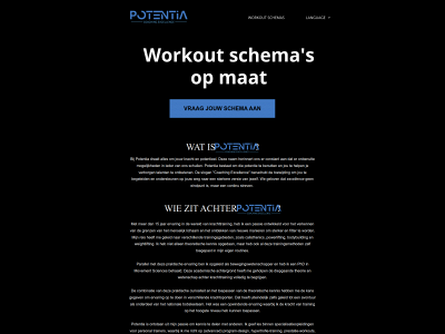 potentiacoaching.fitness snapshot