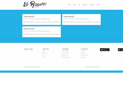 lilrippersapparel.com snapshot