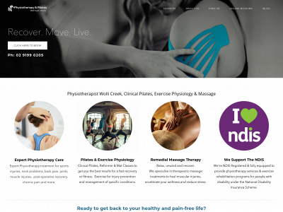www.wollicreekphysio.com.au snapshot