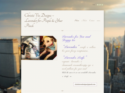 www.christieveedesigns.com snapshot