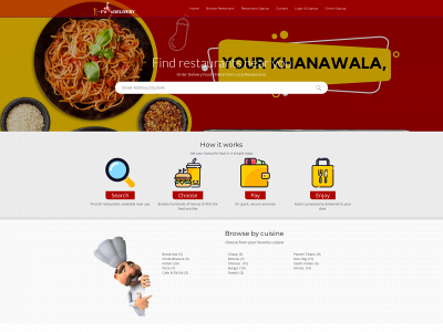 e-foodelivery.com snapshot