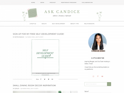 askcandicehines.com snapshot