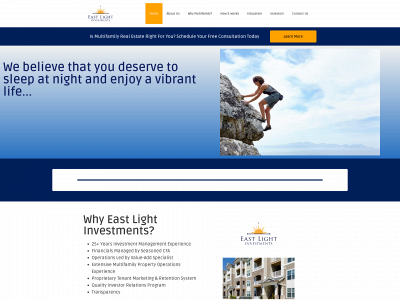 eastlightinvest.com snapshot