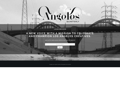 angelesquarterly.com snapshot