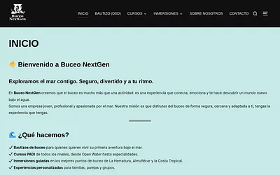 buceonextgen.es snapshot