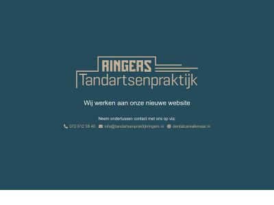 tandartsenpraktijkringers.nl snapshot