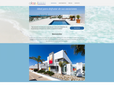 apartamentosalazul.com snapshot