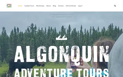 www.algonquinparkcanoetrips.com snapshot