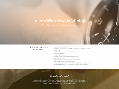 laikrodziuservisas.lt snapshot