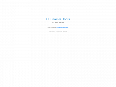 gdgrollerdoors.co.uk snapshot