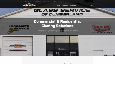 glassservicecumberland.com snapshot
