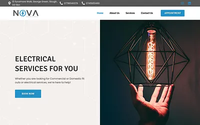 novaelectricalgroup.com snapshot