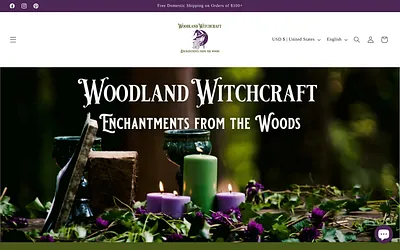 www.woodlandwitchcraft.net snapshot