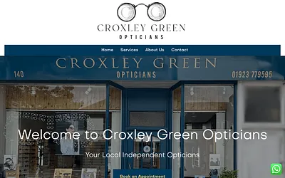 croxleyopticians.com snapshot