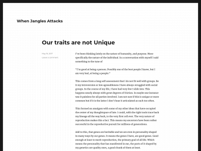 whenjanglesattacks.com snapshot