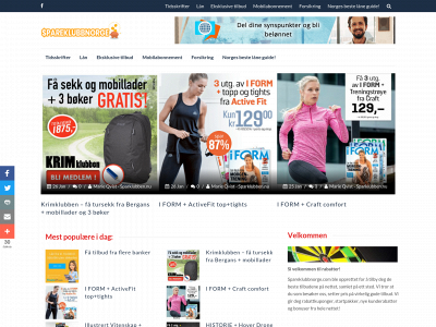 spareklubbnorge.com snapshot