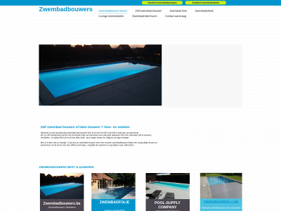 zwembadbouwers.be snapshot