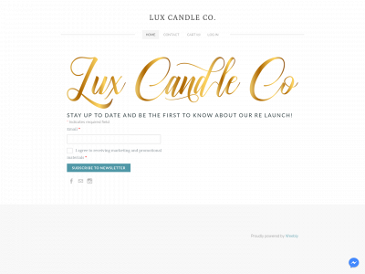 www.candleslux.com snapshot