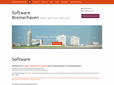 software-bremerhaven.com snapshot