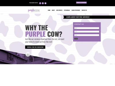 purplecowhomes.com snapshot