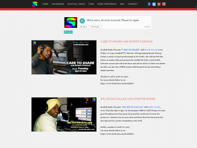 southallradio.co.uk snapshot