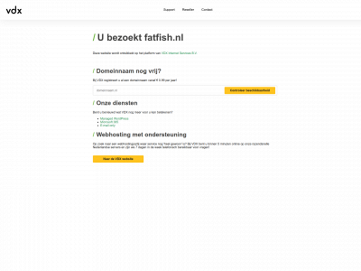 fatfish.nl snapshot