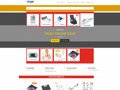 trustintltrade.com snapshot