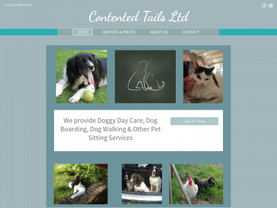 contentedtails.co.uk snapshot