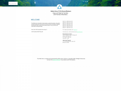 al-anon-idaho.org snapshot