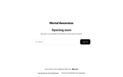 mentalawearness.nl snapshot