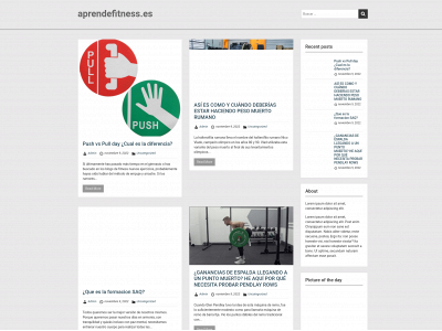 aprendefitness.es snapshot
