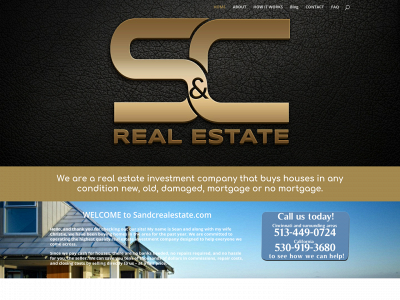 sandcrealestate.com snapshot