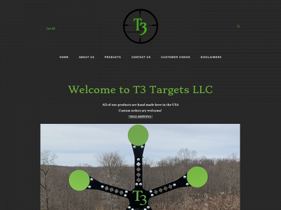 www.t3targets.com snapshot