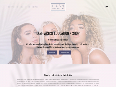 www.lashessential.com snapshot