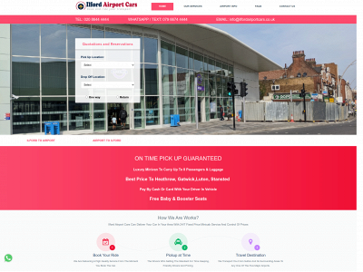 ilfordairportcars.co.uk snapshot
