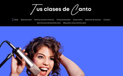 tusclasesdecanto.es snapshot
