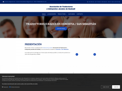 www.asociaciontraductoreseuskadi.es snapshot