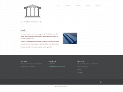 acropolisconstruct.com snapshot