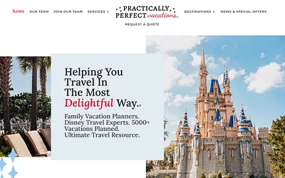 practicallyperfectvacations.com snapshot