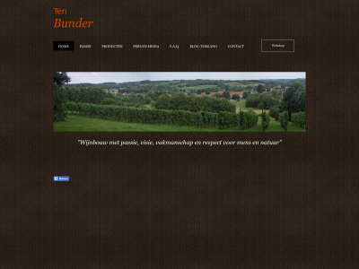 tenbunder.be snapshot