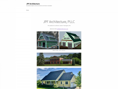 jpfarchitecture.com snapshot