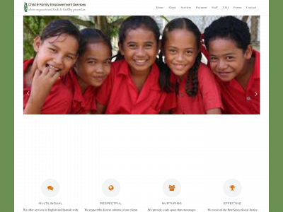childandfamilyempowerment.com snapshot