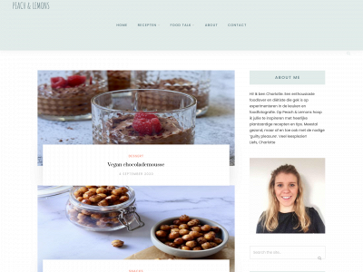 peachandlemons.be snapshot
