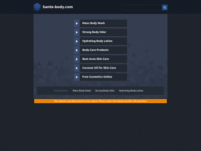 sante-body.com snapshot