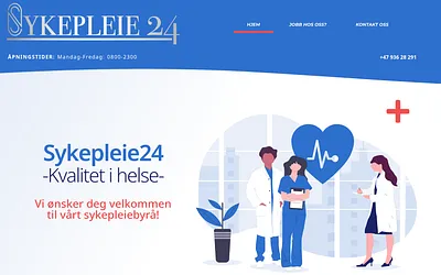 sykepleie24.no snapshot
