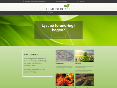 designerhage.no snapshot