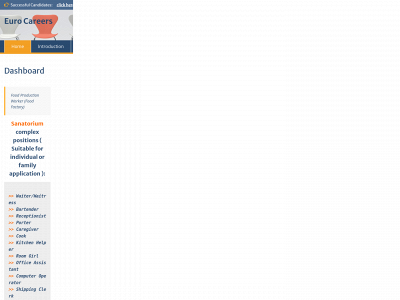 euro-careers.com snapshot
