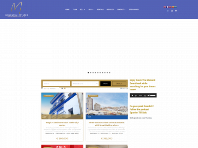 momentumestates.es snapshot