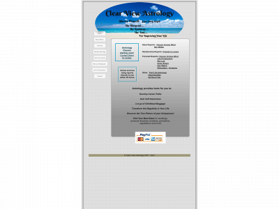 clearviewastrology.com snapshot