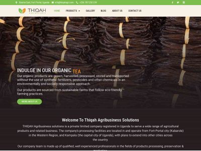 thiqahagri.com snapshot